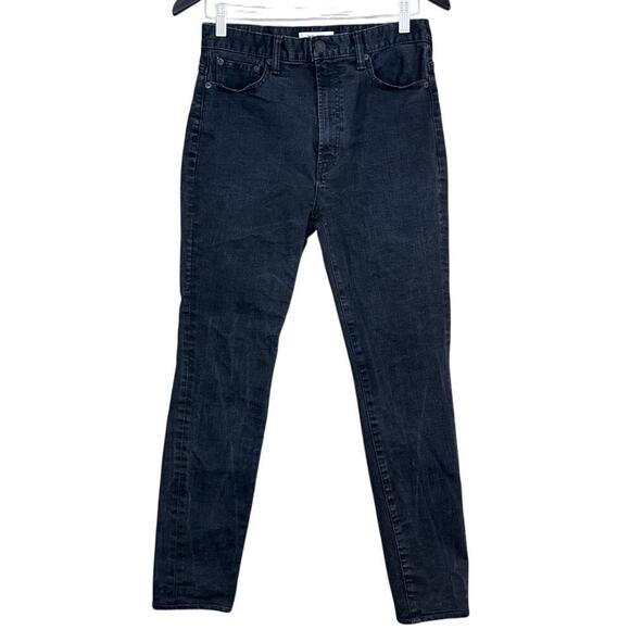 Moussy Denim - Moussy Vintage Filer Rebirth Skinny Jeans High Waist Light Black SZ 28